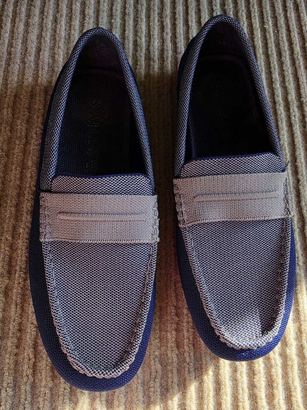 Rothy's Men's The Driving Loafer Amalfi Blue Men's size 10 EUC  Comfort Loafer